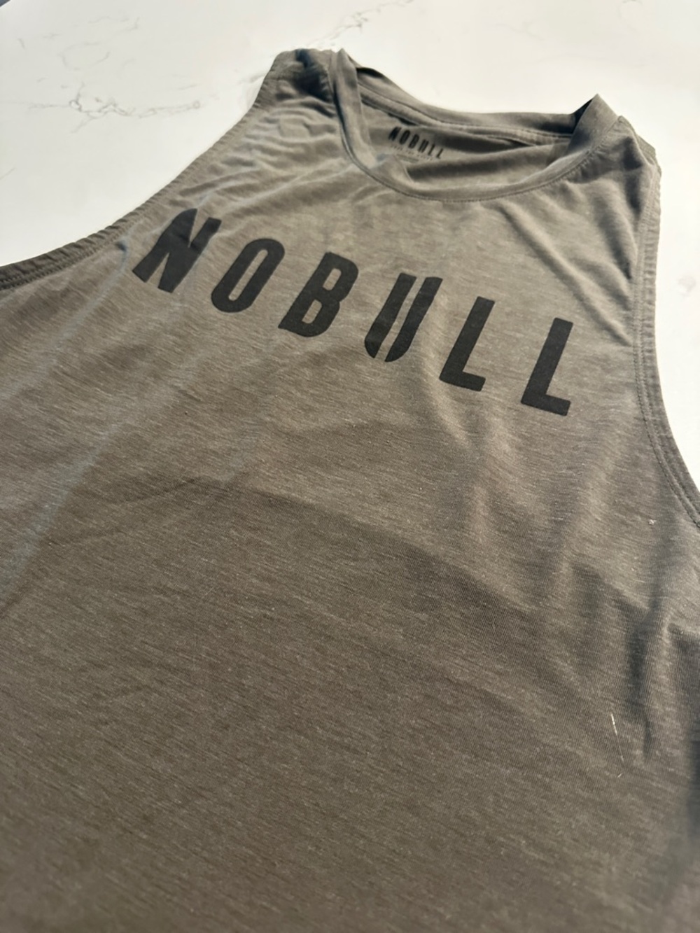 NOBULL Muscle Tank Olive Green - Picture 9 of 12